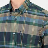 Ben Sherman Tartan Green SS Shirt Green