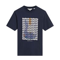 Ben Sherman Guitar Pick Tee Navy