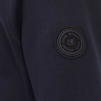 Casa Moda Full Zip Cotton Sweater Navy