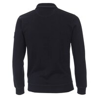 Casa Moda Full Zip Cotton Sweater Navy