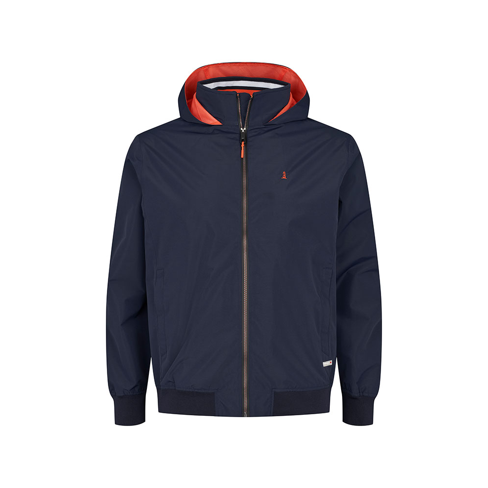 North 56 Hooded 5000mm Rain Jacket Navy