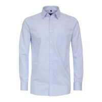 Casa Moda Narrow Stripe Business Shirt Sky