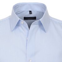 Casa Moda Narrow Stripe Business Shirt Sky