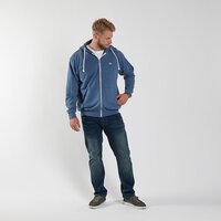 North 56 Pure Cotton Full Zip Hoodie with Side Pockets