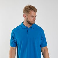 North 56 Pure Cotton Plain Pique Weave Polo with Pocket