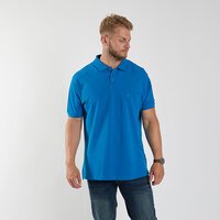 North 56 Pure Cotton Plain Pique Weave Polo with Pocket