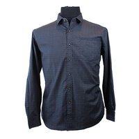 Berlin Web Satin Print Long Sleeve Shirt