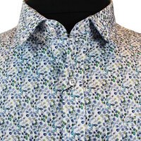 Berlin George Floral Print Long Sleeve Shirt