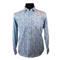 Berlin Dylan Satin Print Long Sleeve Shirt