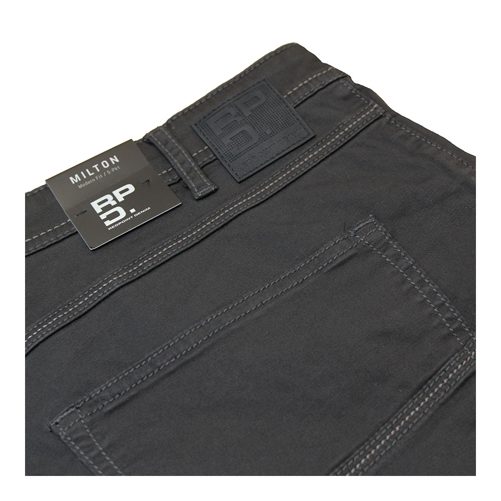 Redpoint Milton Plain Twill 5 Pocket Black Redpoint is designed in