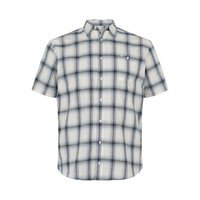 NORTH 56 - Cotton Blue Check Short Sleeve Shirt