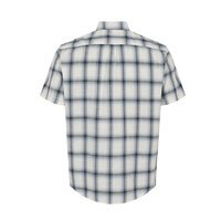 NORTH 56 - Cotton Blue Check Short Sleeve Shirt