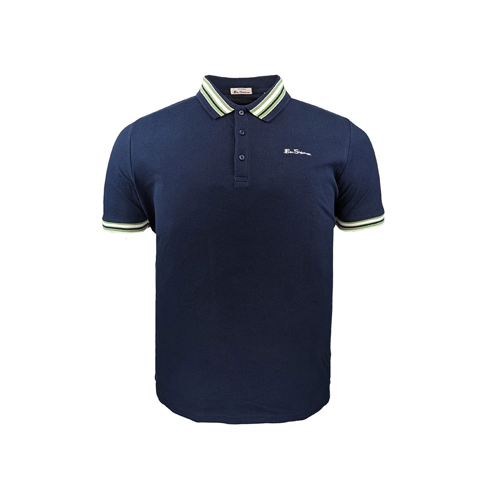 BEN SHERMAN - House Collar Polo Dark Navy