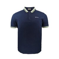 BEN SHERMAN - House Collar Polo Dark Navy