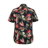 D555 Lennox Hawaiian SS Shirt Black