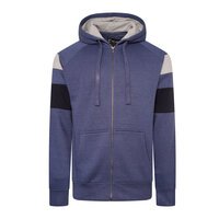 Kam Cut and Saw Zip Hoody Royal Blue