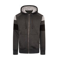 Kam Cut and Saw Zip Hoody Charcoal