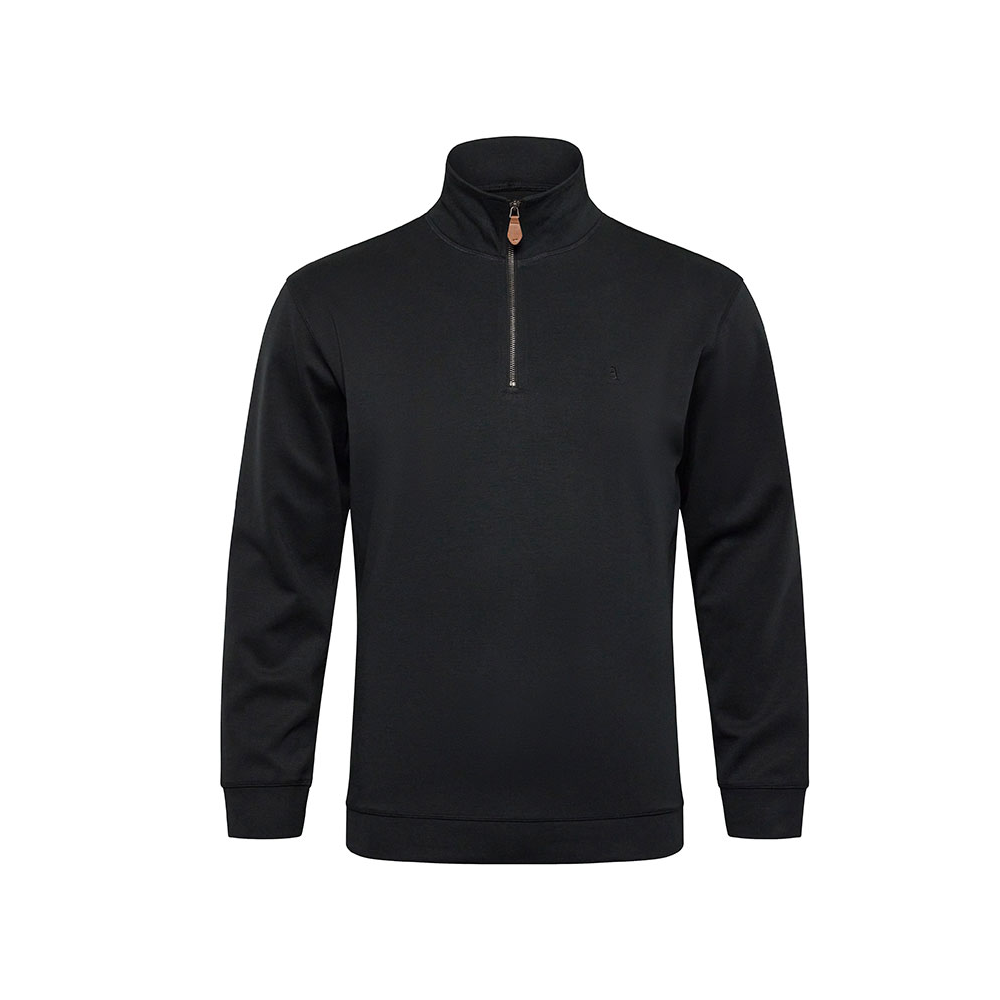 NORTH 56 - Classic half zip sweat Black