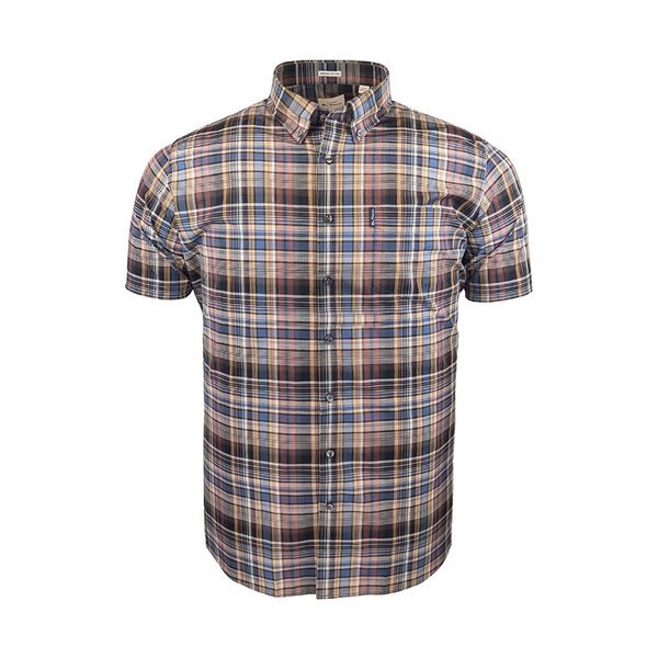 BEN SHERMAN - Gradient Check Multi-shop-by-brands-Beggs Big Mens Clothing - Big Men's fashionable clothing and shoes