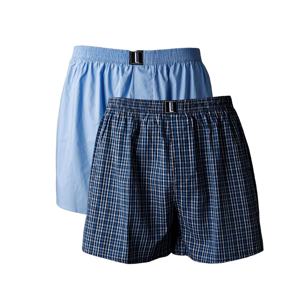 LF 2 Pack Cotton boxer shorts Blue