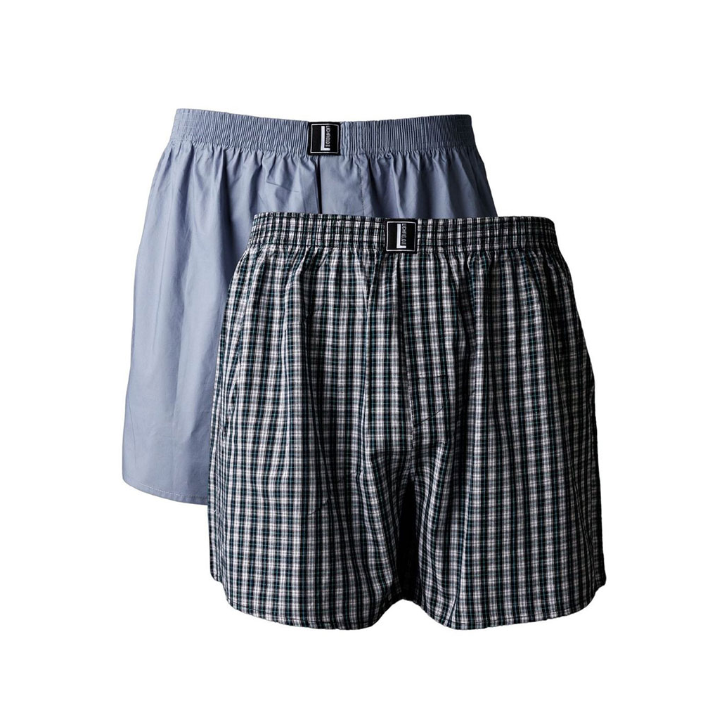 LF 2 Pack Cotton boxer shorts Green