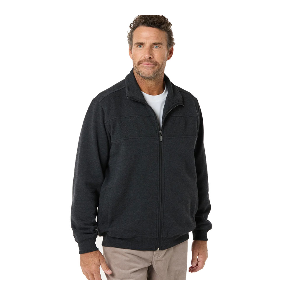 BA Zed Snowey fleece full zip Grey
