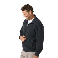BA Raw Spun Cottn full zip jacket Grey