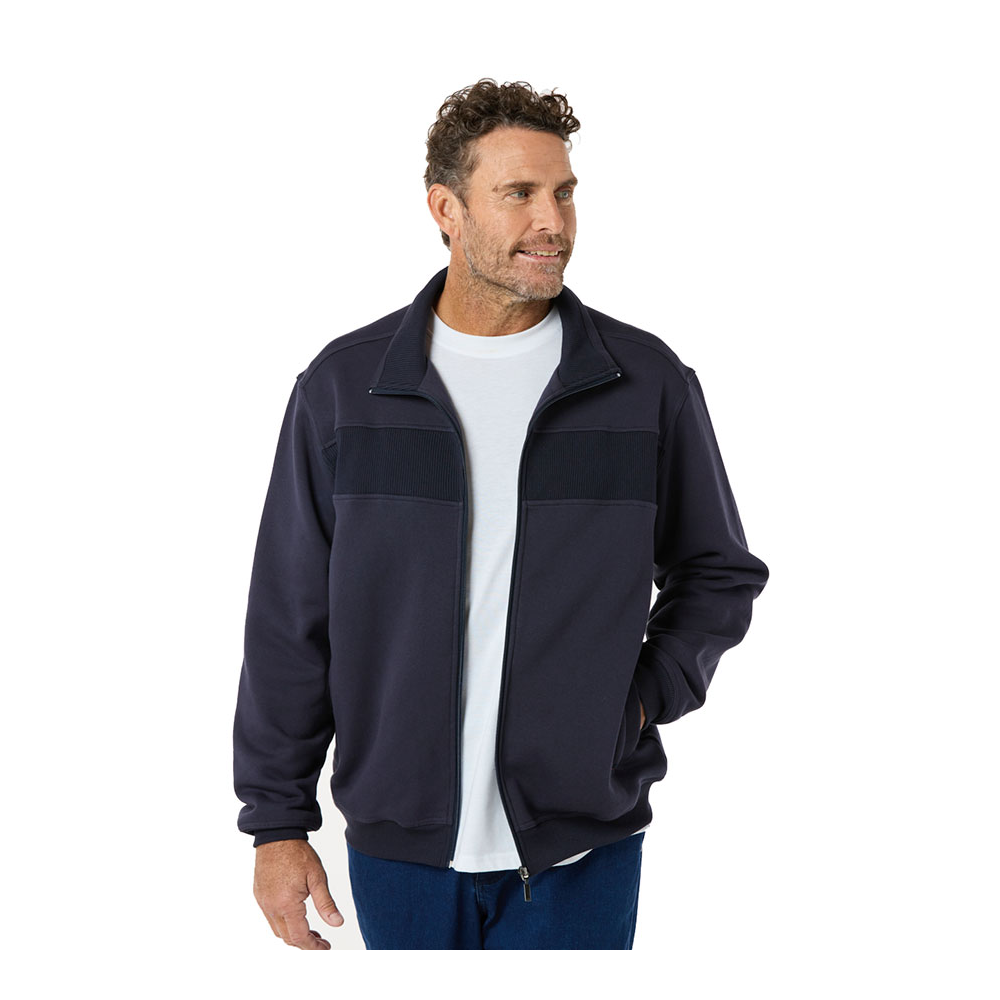 BA Zed Snowey fleece full zip Navy