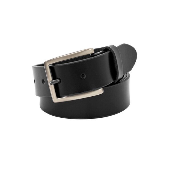 Buckle Solid Leather Belt 35mm Fashion Belt-shop-by-brands-Beggs Big Mens Clothing - Big Men's fashionable clothing and shoes