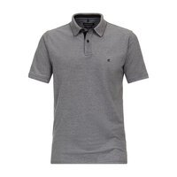 Casa Moda Cotton Stretch Plain Fashion Polo Grey