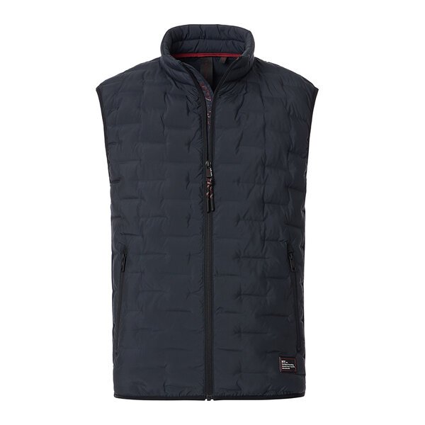 CASA MODA - Full Zip Puffer Vest Navy-shop-by-brands-Beggs Big Mens Clothing - Big Men's fashionable clothing and shoes