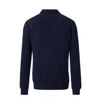 CASA MODA - Full Zip Cotton Stretch Sweatshirt Navy