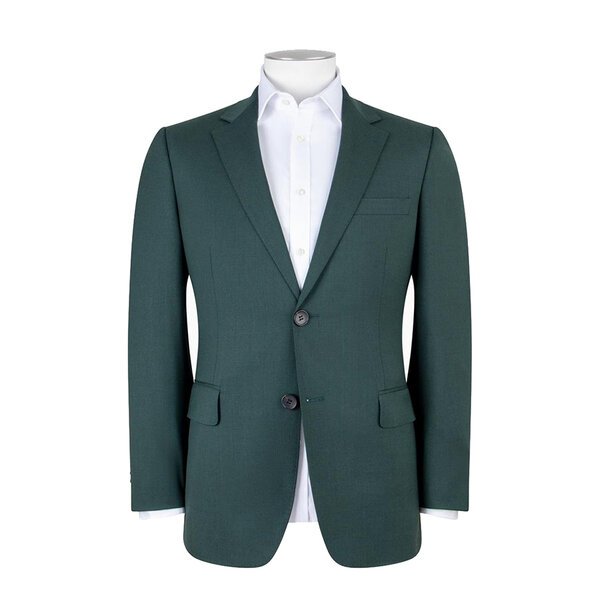 REMBRANDT - Dark Green Lotus Suit Jacket-shop-by-brands-Beggs Big Mens Clothing - Big Men's fashionable clothing and shoes