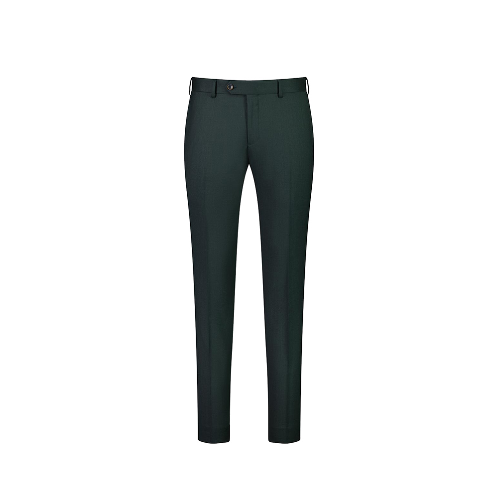 REMBRANDT - Dark Green Lotus Suit Trouser