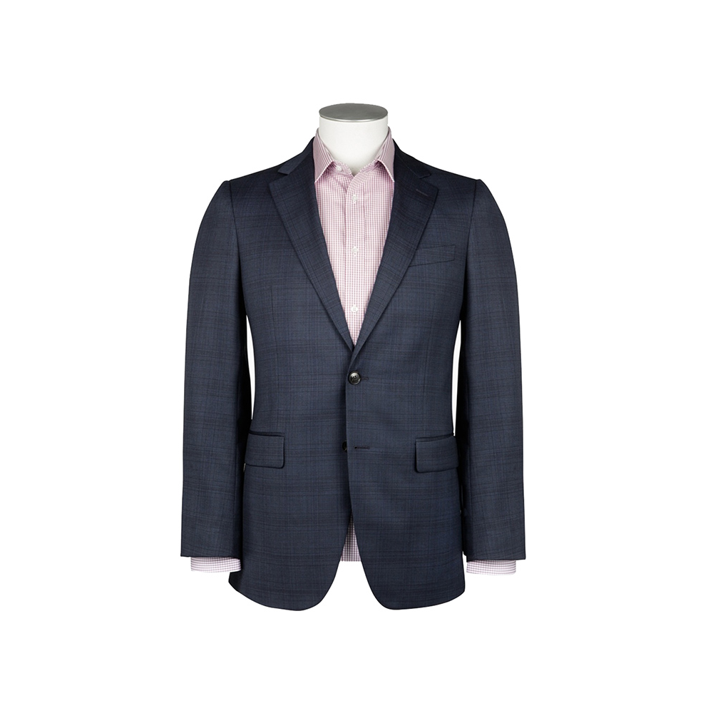 REMBRANDT - Blue Check Suit Jacket