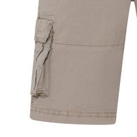 COMPASS - Stretch Cotton Cargo Shorts Sand