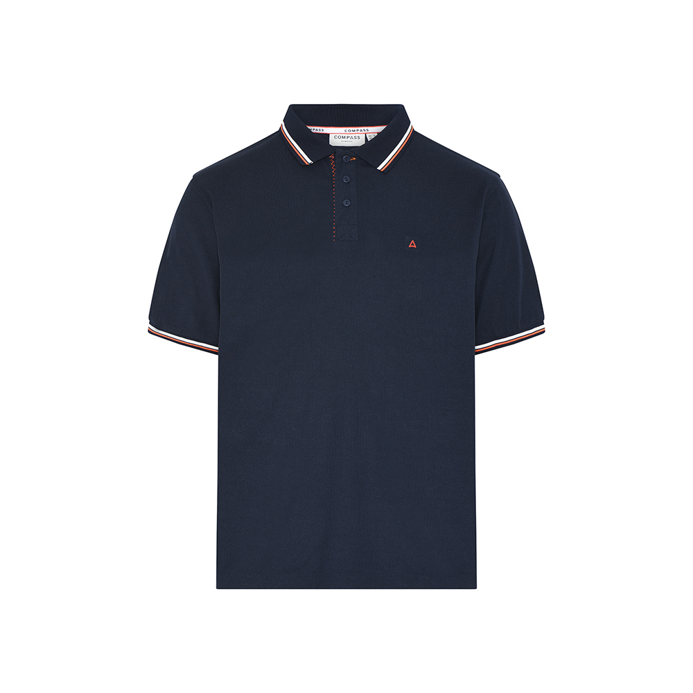 COMPASS - Pavia Golf Stretch Polo Navy