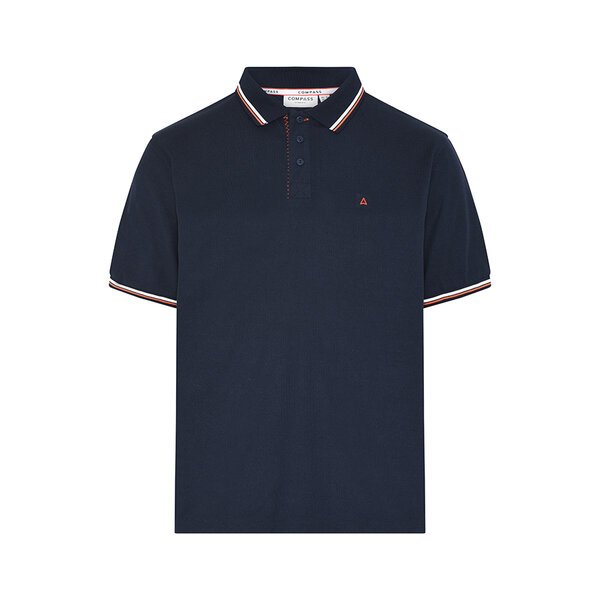 COMPASS - Pavia Golf Stretch Polo Navy-shop-by-brands-Beggs Big Mens Clothing - Big Men's fashionable clothing and shoes