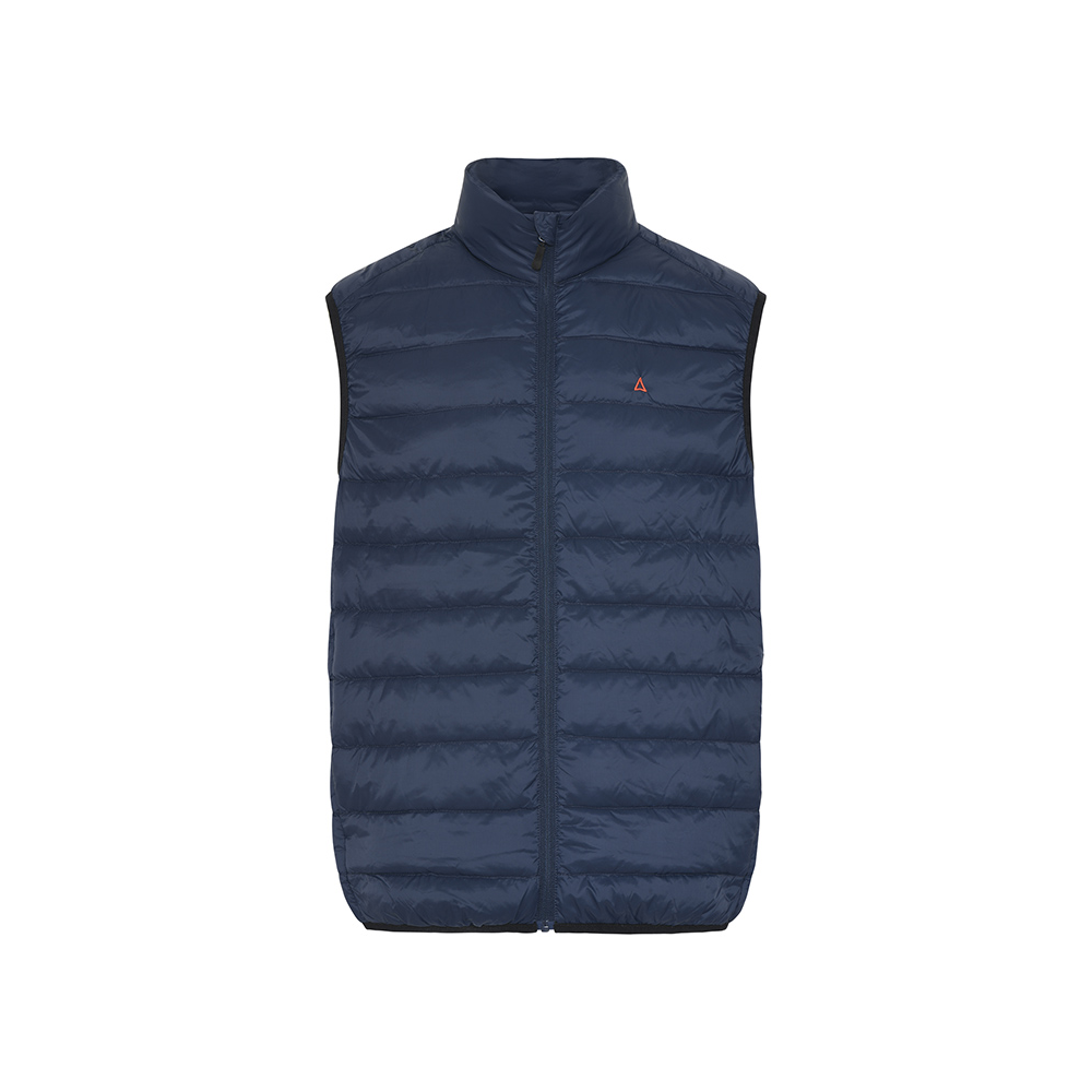 COMPASS - Puffer Vest with Side Pocket Navy