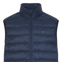 COMPASS - Puffer Vest with Side Pocket Navy
