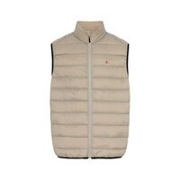 COMPASS - Puffer Vest with Side Pocket Sand