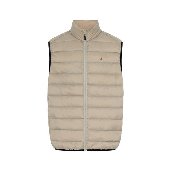 COMPASS - Puffer Vest with Side Pocket Sand-shop-by-brands-Beggs Big Mens Clothing - Big Men's fashionable clothing and shoes