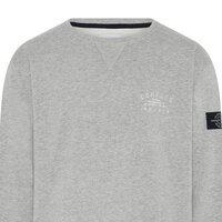COMPASS - Crew Neck Logo Sweater Grey