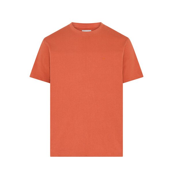 COMPASS - Small Embroidered Logo Plain Tee Orange-shop-by-brands-Beggs Big Mens Clothing - Big Men's fashionable clothing and shoes