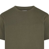 COMPASS - Small Embroidered Logo Plain Tee Olive