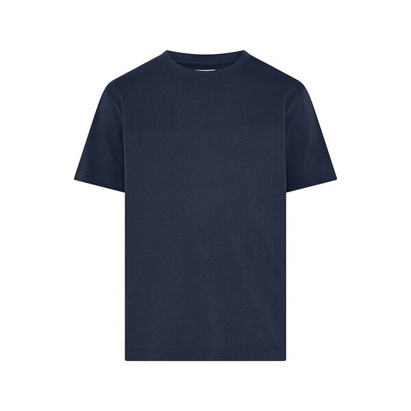 COMPASS - Small Embroidered Logo Plain Tee Navy-shop-by-brands-Beggs Big Mens Clothing - Big Men's fashionable clothing and shoes