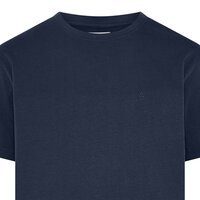 COMPASS - Small Embroidered Logo Plain Tee Navy