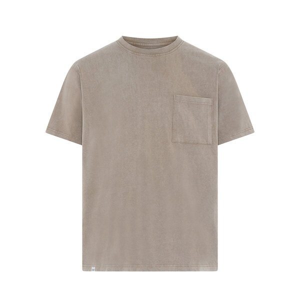 COMPASS - Faded Box Tee Cotton Tee Shirt Sand-shop-by-brands-Beggs Big Mens Clothing - Big Men's fashionable clothing and shoes