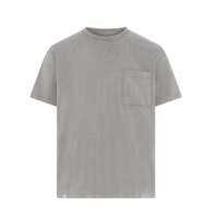 COMPASS - Faded Box Tee Cotton Tee Shirt Grey