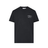 COMPASS - Small logo Cotton Tee Black